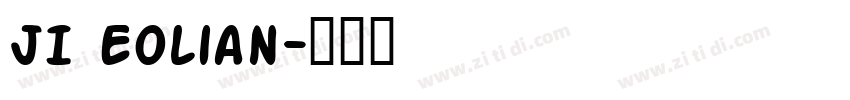 JI Eolian字体转换